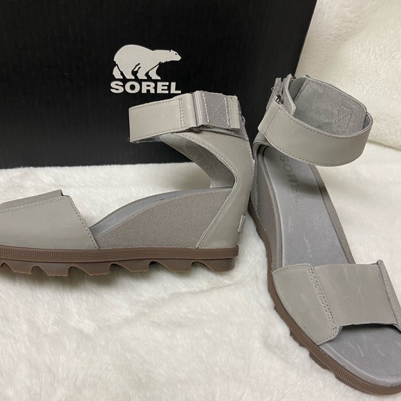 Sorel Shoes - New! Sorel Joanie II ankle strap sandals dove